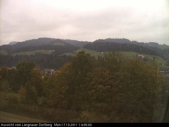 Webcam-Bild: Aussicht vom Dorfberg in Langnau 20111017-140500