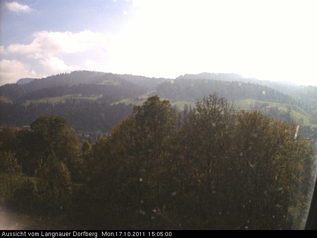 Webcam-Bild: Aussicht vom Dorfberg in Langnau 20111017-150500