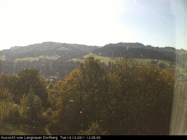 Webcam-Bild: Aussicht vom Dorfberg in Langnau 20111018-120500