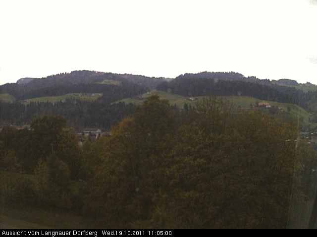 Webcam-Bild: Aussicht vom Dorfberg in Langnau 20111019-110500