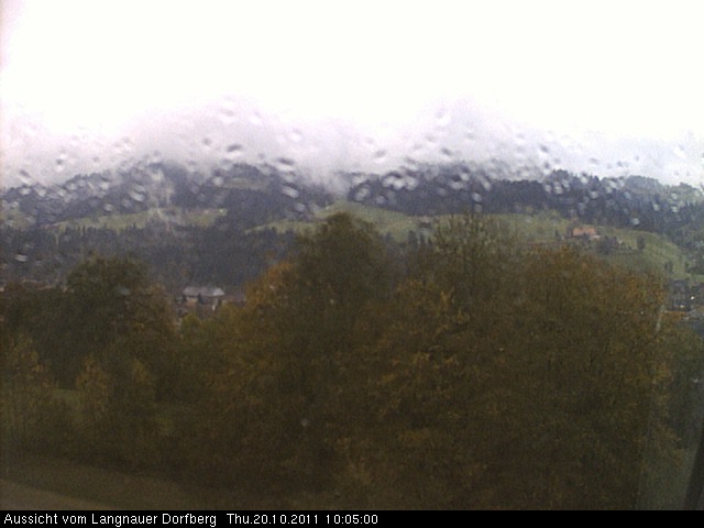 Webcam-Bild: Aussicht vom Dorfberg in Langnau 20111020-100500
