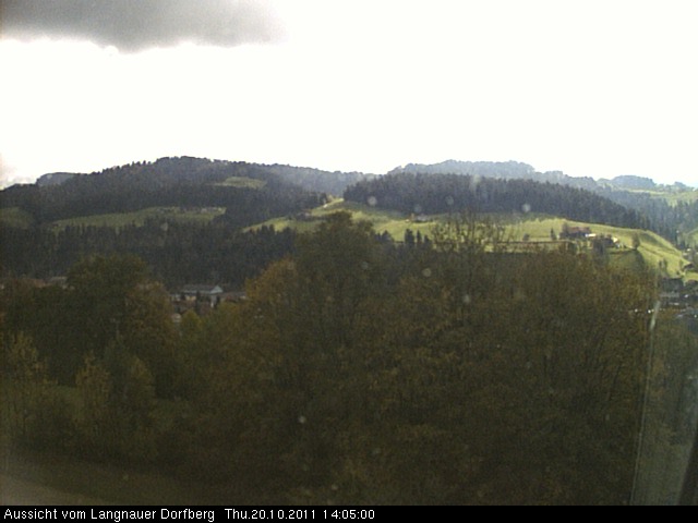 Webcam-Bild: Aussicht vom Dorfberg in Langnau 20111020-140500