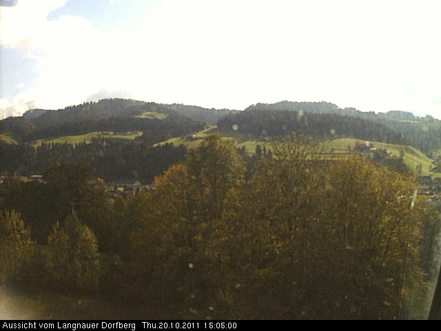 Webcam-Bild: Aussicht vom Dorfberg in Langnau 20111020-150500