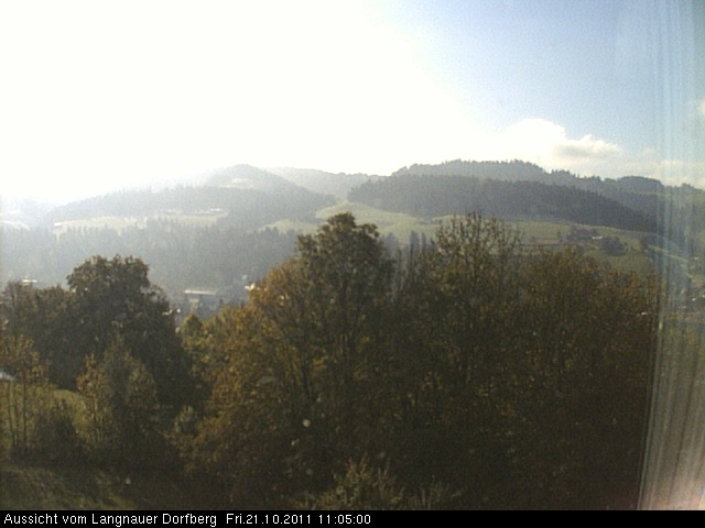 Webcam-Bild: Aussicht vom Dorfberg in Langnau 20111021-110500