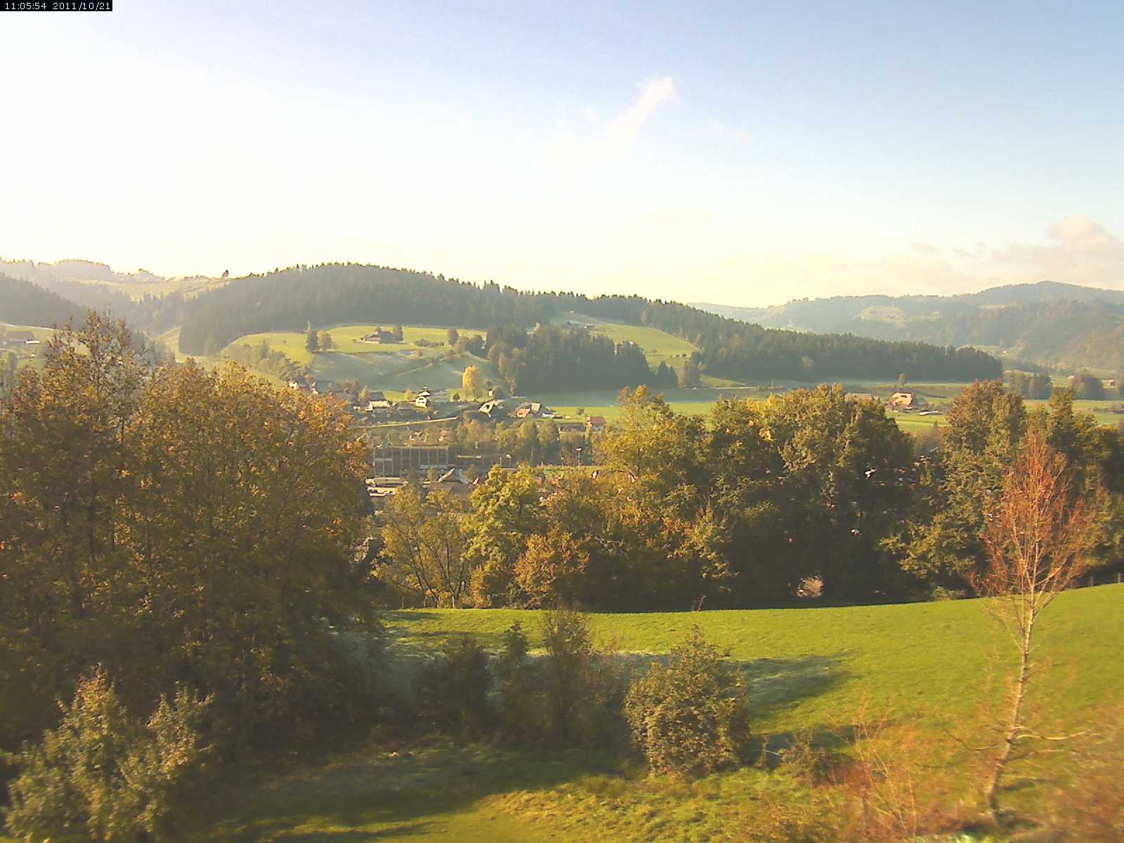 Webcam-Bild: Aussicht vom Dorfberg in Langnau 20111021-110600