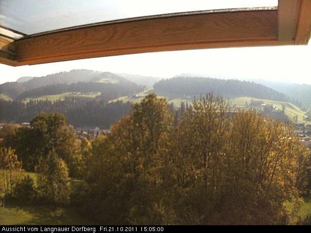 Webcam-Bild: Aussicht vom Dorfberg in Langnau 20111021-150500