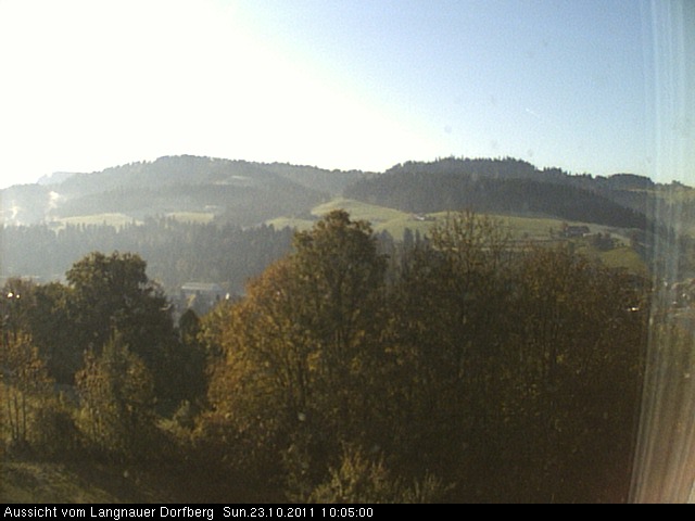 Webcam-Bild: Aussicht vom Dorfberg in Langnau 20111023-100500