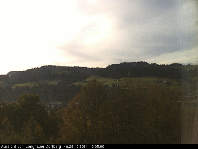 Webcam-Bild: Aussicht vom Dorfberg in Langnau 20111028-100500