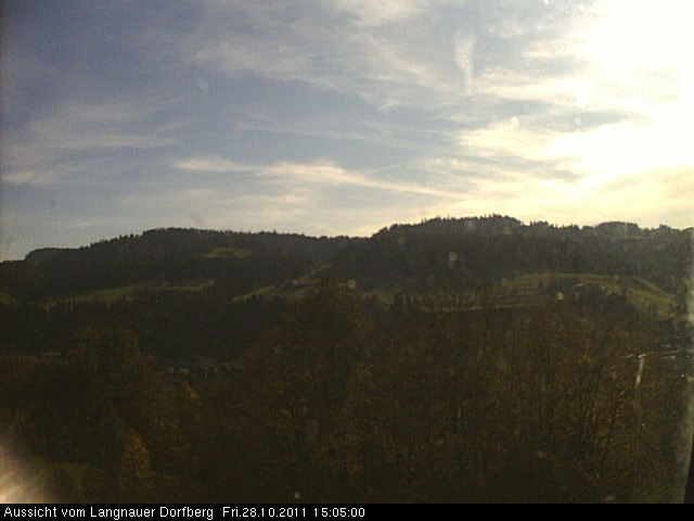 Webcam-Bild: Aussicht vom Dorfberg in Langnau 20111028-150500