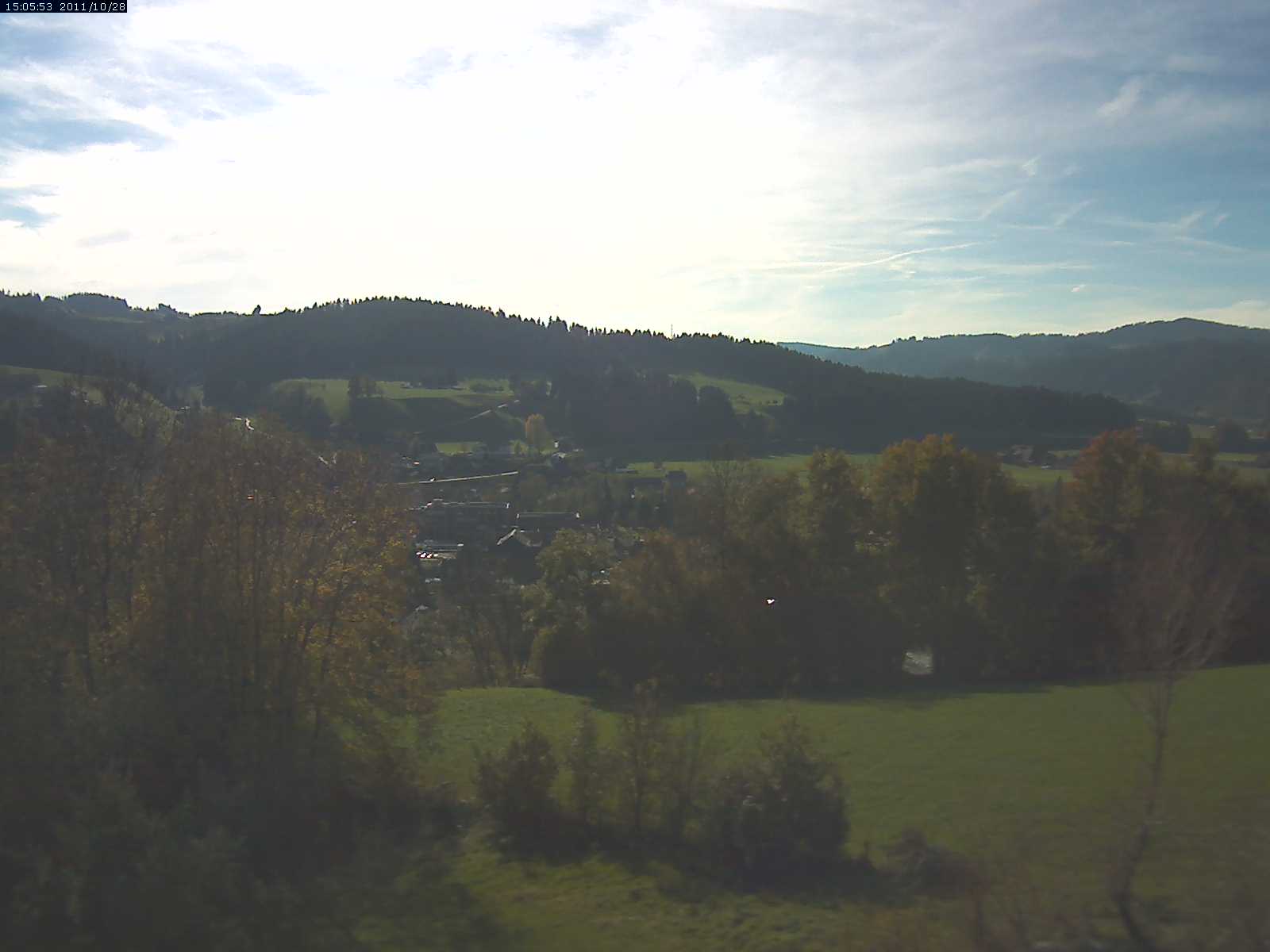 Webcam-Bild: Aussicht vom Dorfberg in Langnau 20111028-150600