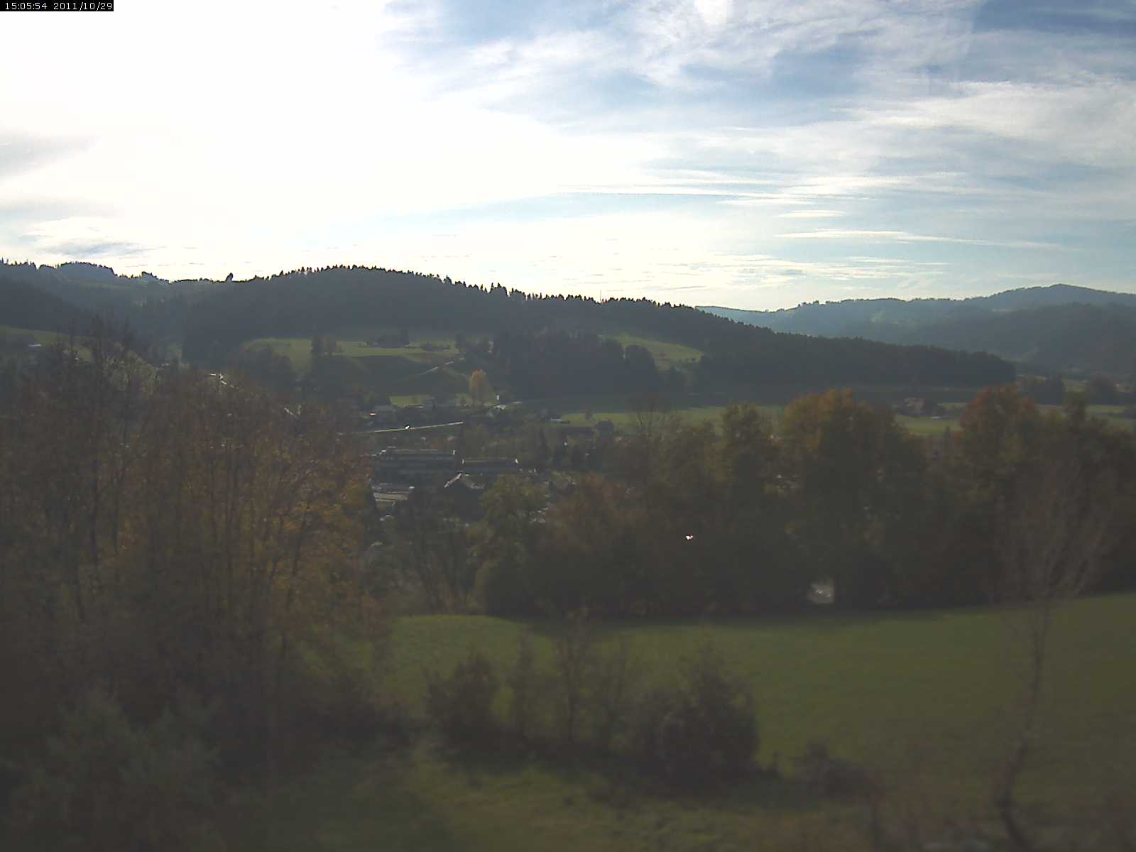 Webcam-Bild: Aussicht vom Dorfberg in Langnau 20111029-150600