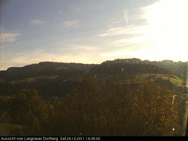 Webcam-Bild: Aussicht vom Dorfberg in Langnau 20111029-160500