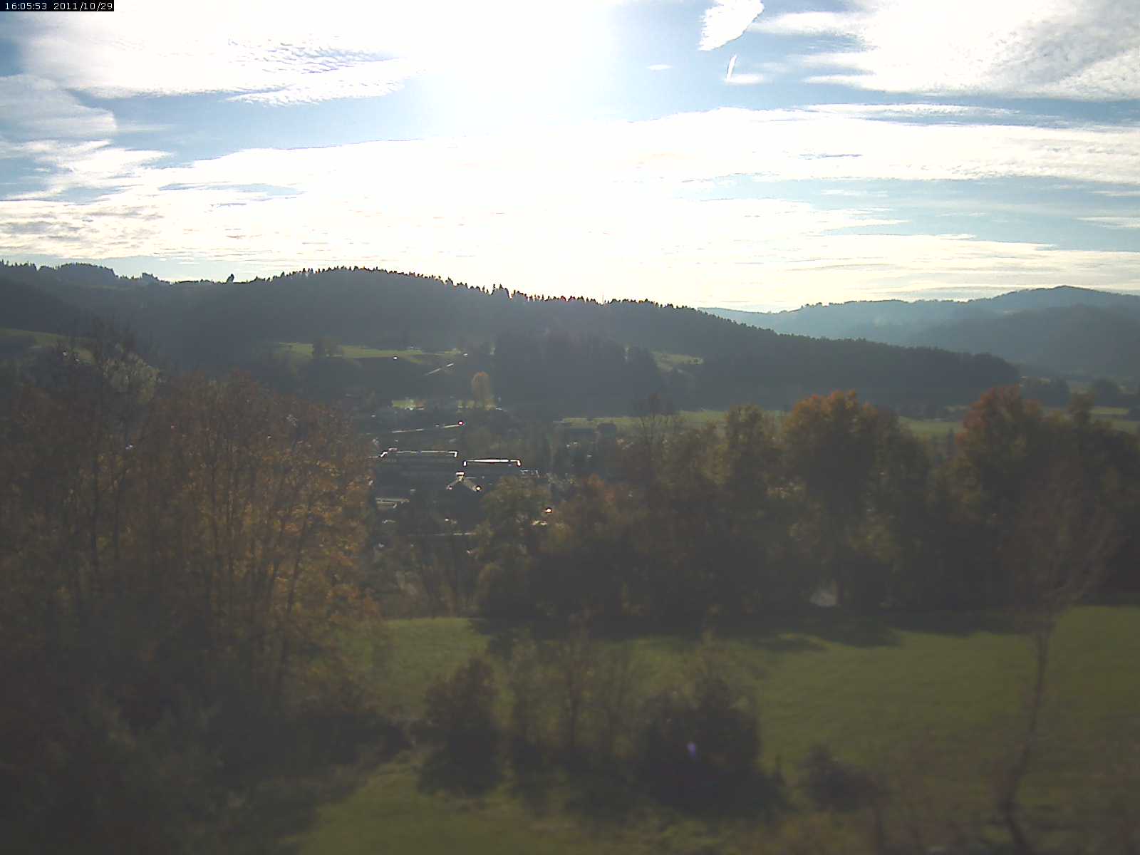 Webcam-Bild: Aussicht vom Dorfberg in Langnau 20111029-160600