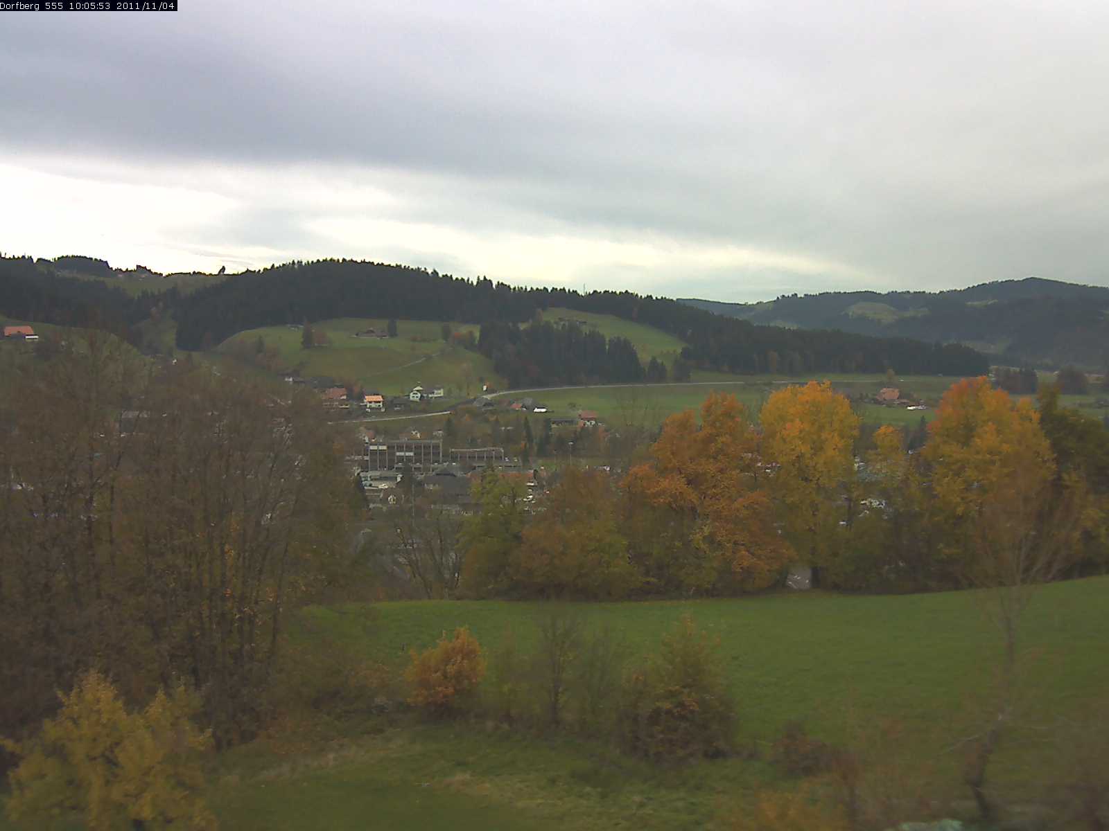 Webcam-Bild: Aussicht vom Dorfberg in Langnau 20111104-100600