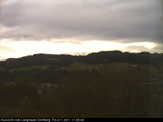 Webcam-Bild: Aussicht vom Dorfberg in Langnau 20111104-110500