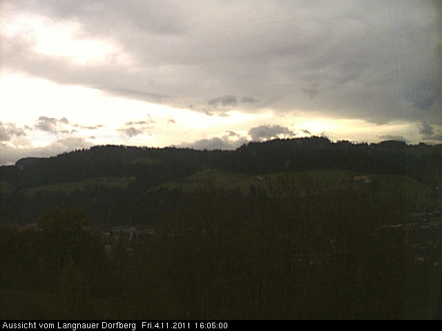 Webcam-Bild: Aussicht vom Dorfberg in Langnau 20111104-160500