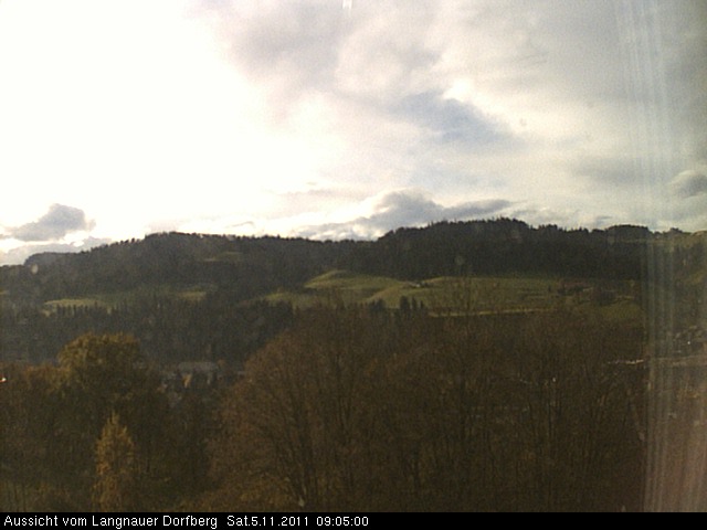 Webcam-Bild: Aussicht vom Dorfberg in Langnau 20111105-090500