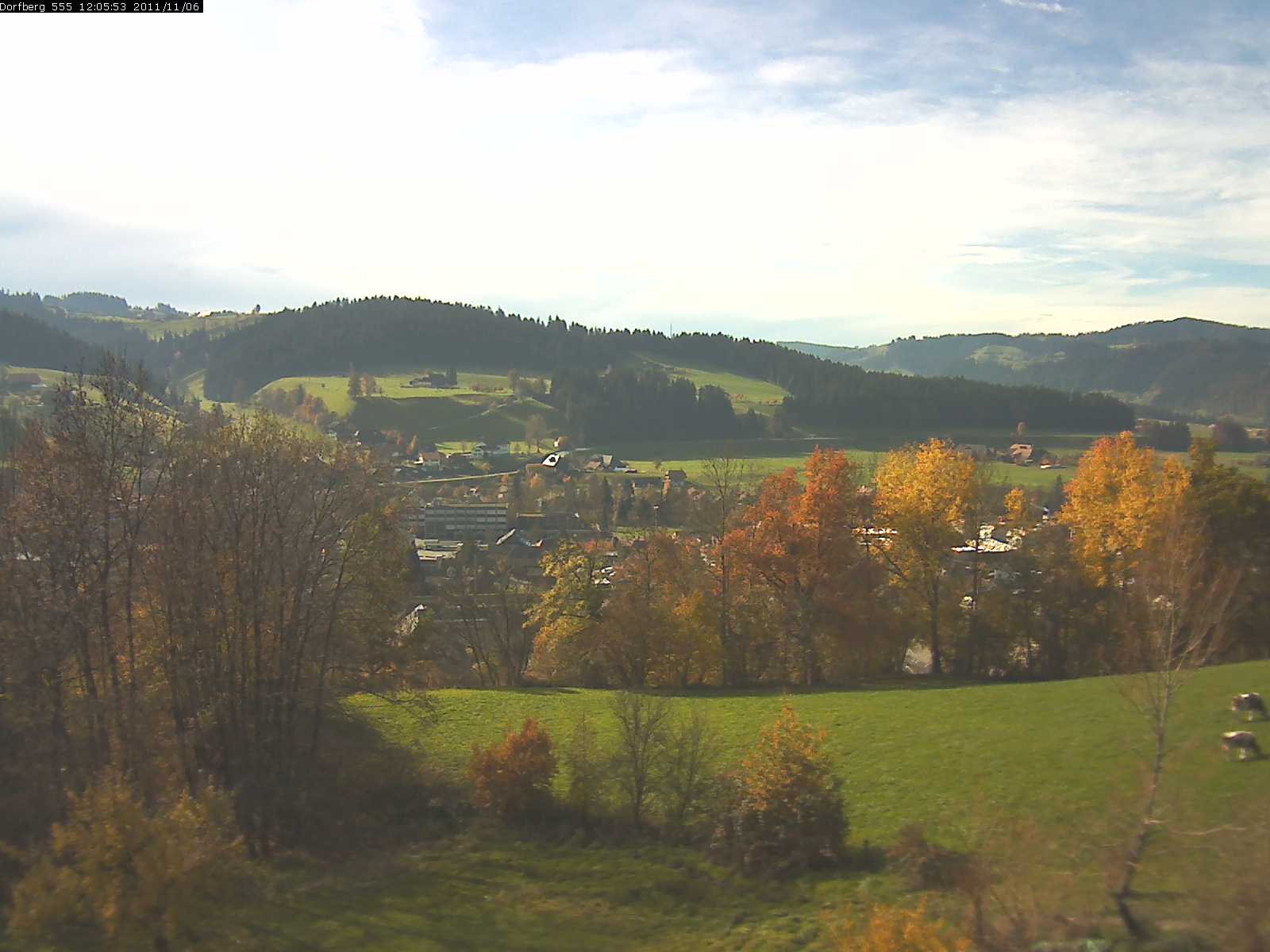 Webcam-Bild: Aussicht vom Dorfberg in Langnau 20111106-120600