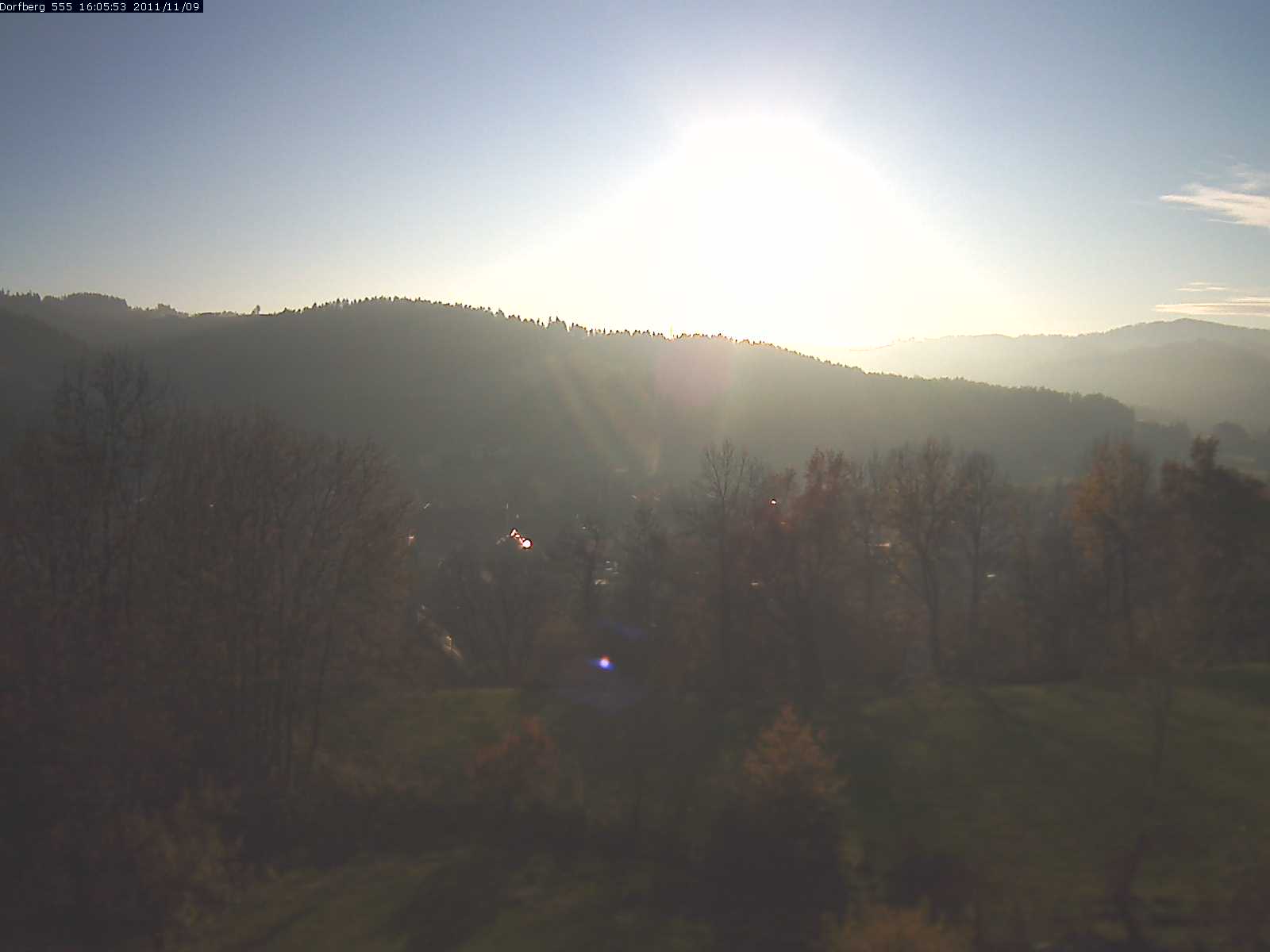 Webcam-Bild: Aussicht vom Dorfberg in Langnau 20111109-160600