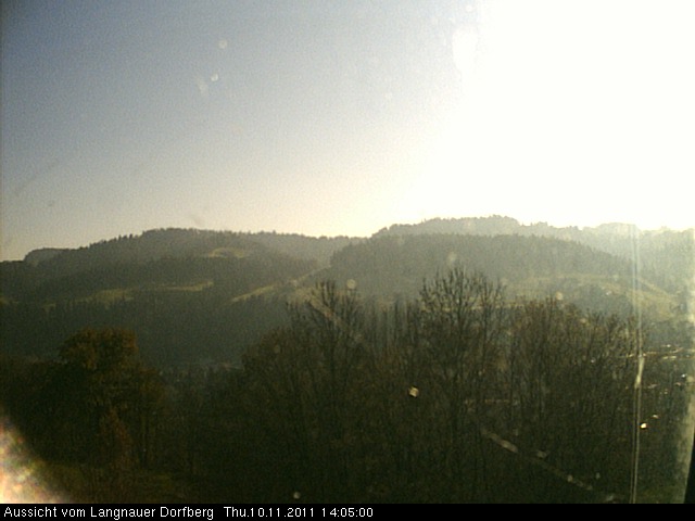 Webcam-Bild: Aussicht vom Dorfberg in Langnau 20111110-140500