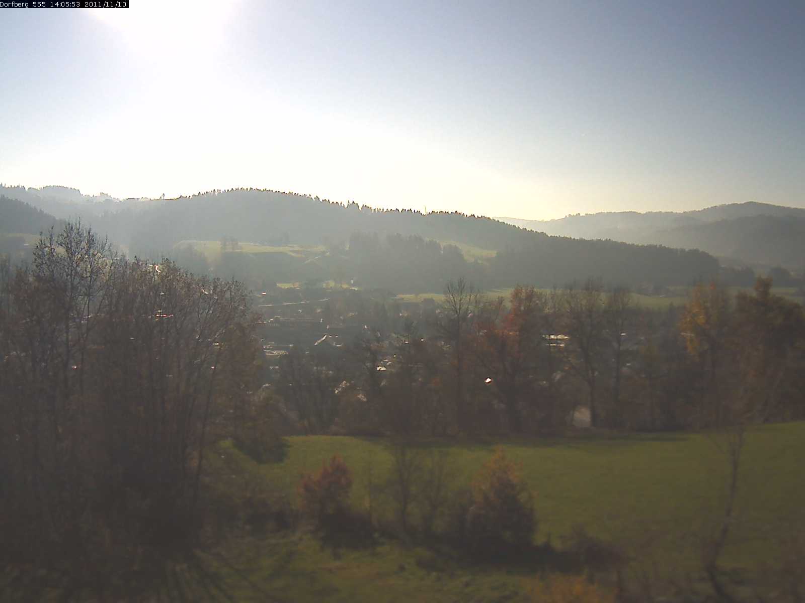 Webcam-Bild: Aussicht vom Dorfberg in Langnau 20111110-140600