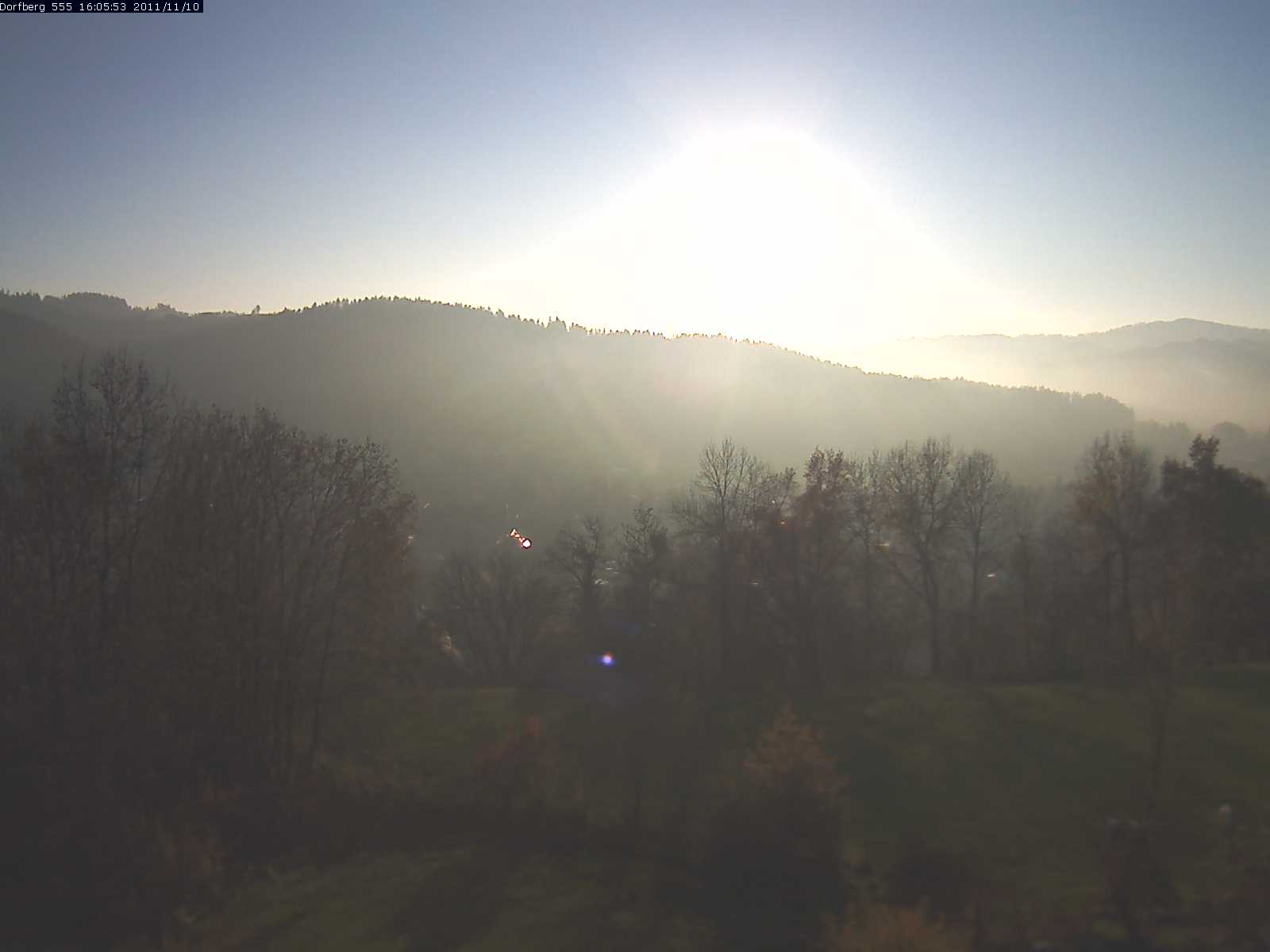 Webcam-Bild: Aussicht vom Dorfberg in Langnau 20111110-160600