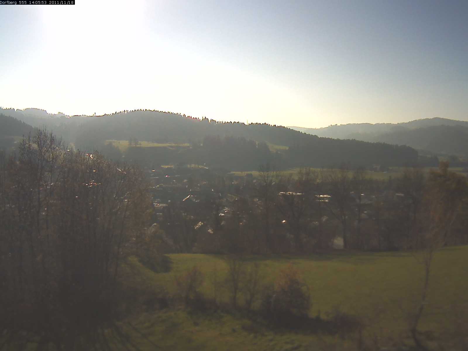 Webcam-Bild: Aussicht vom Dorfberg in Langnau 20111118-140600