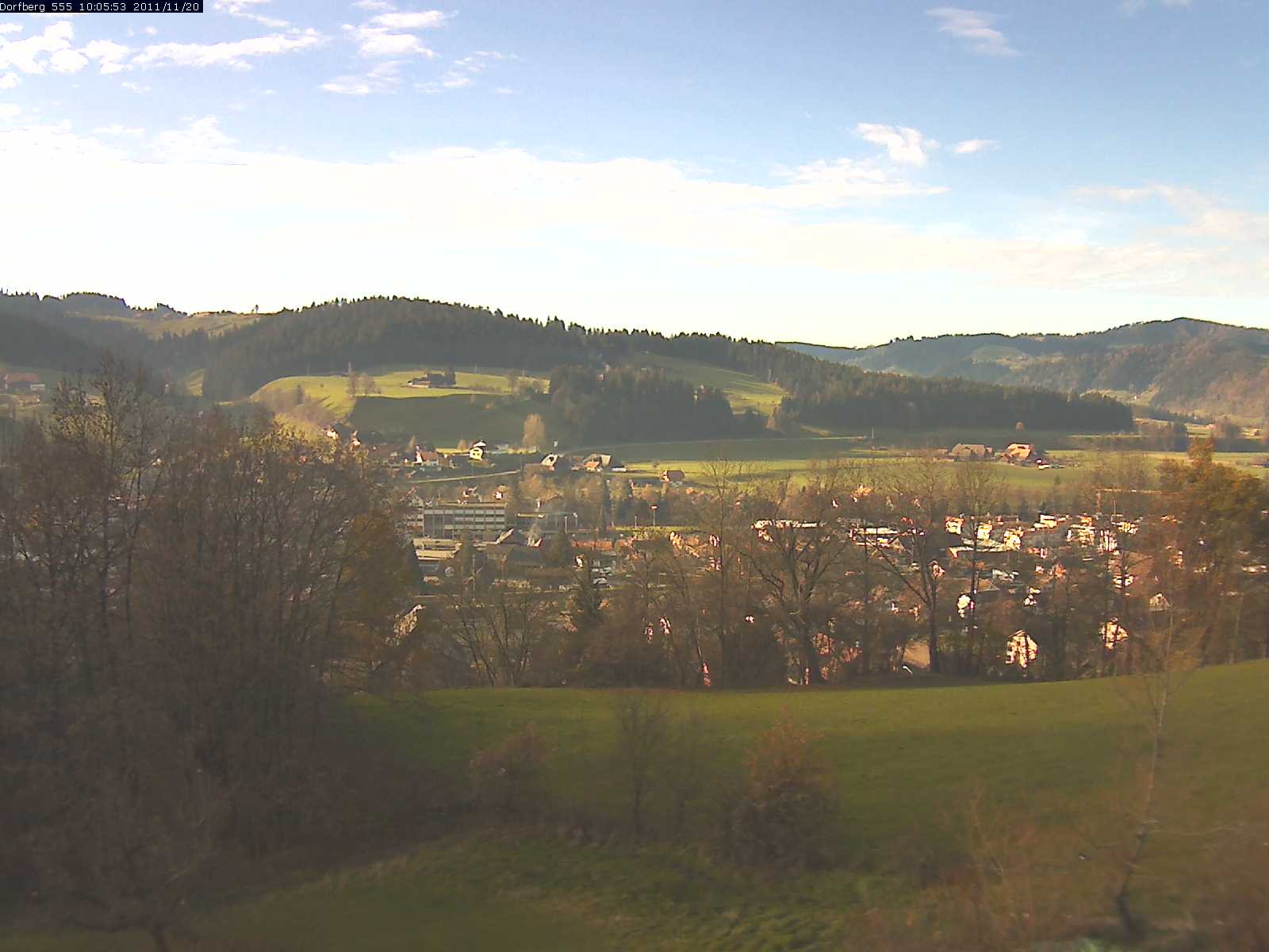 Webcam-Bild: Aussicht vom Dorfberg in Langnau 20111120-100600