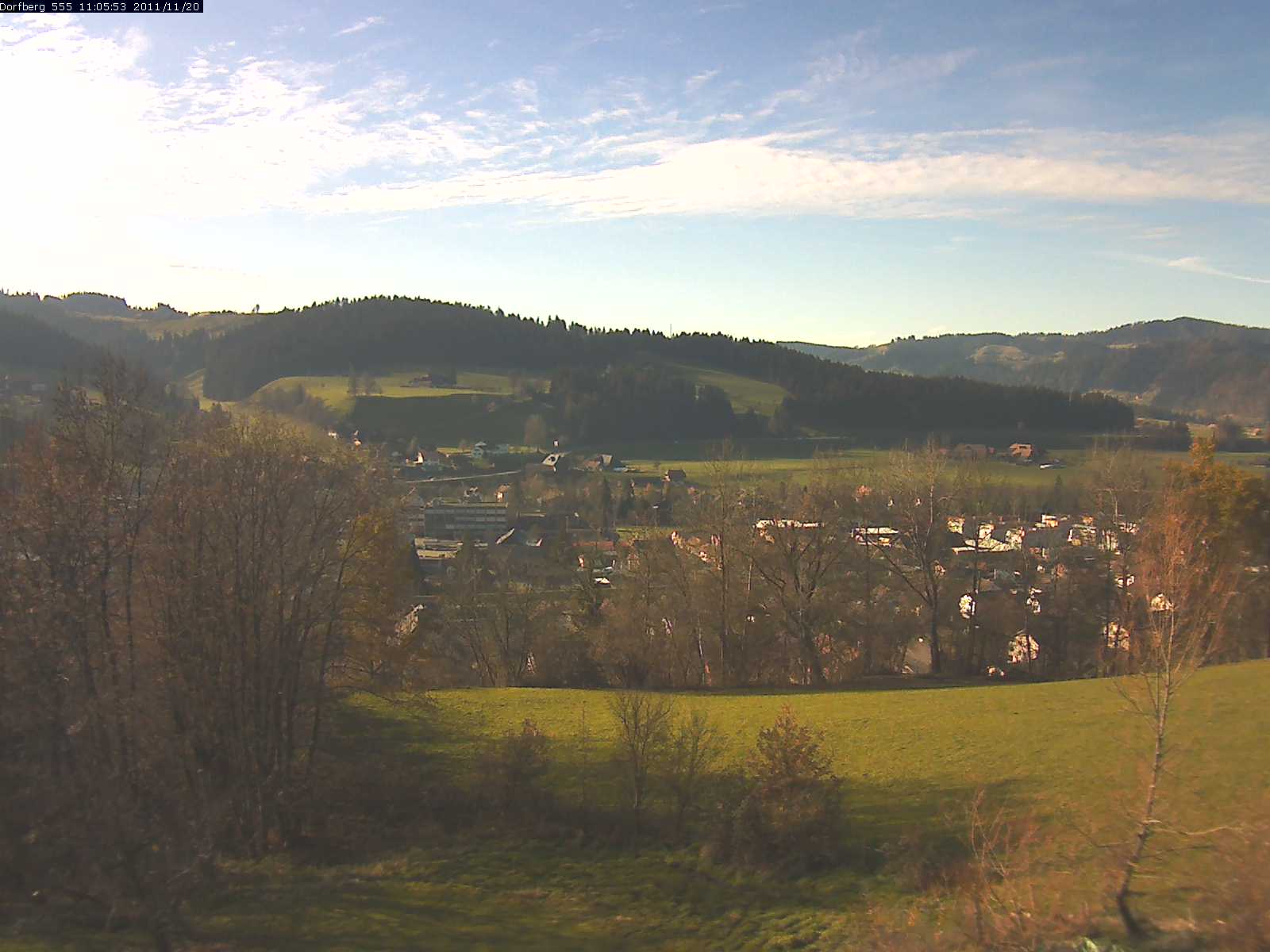 Webcam-Bild: Aussicht vom Dorfberg in Langnau 20111120-110600