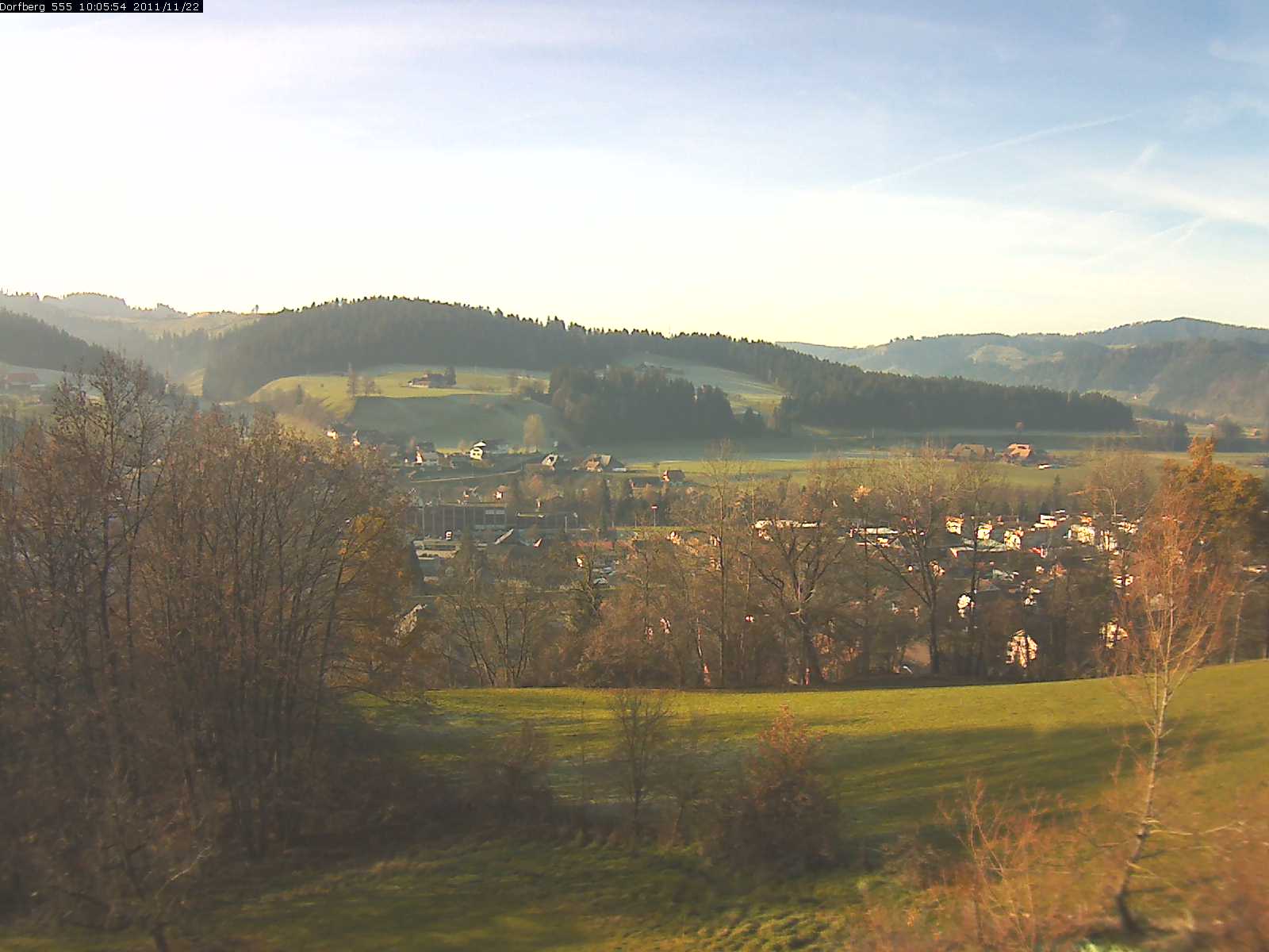 Webcam-Bild: Aussicht vom Dorfberg in Langnau 20111122-100600
