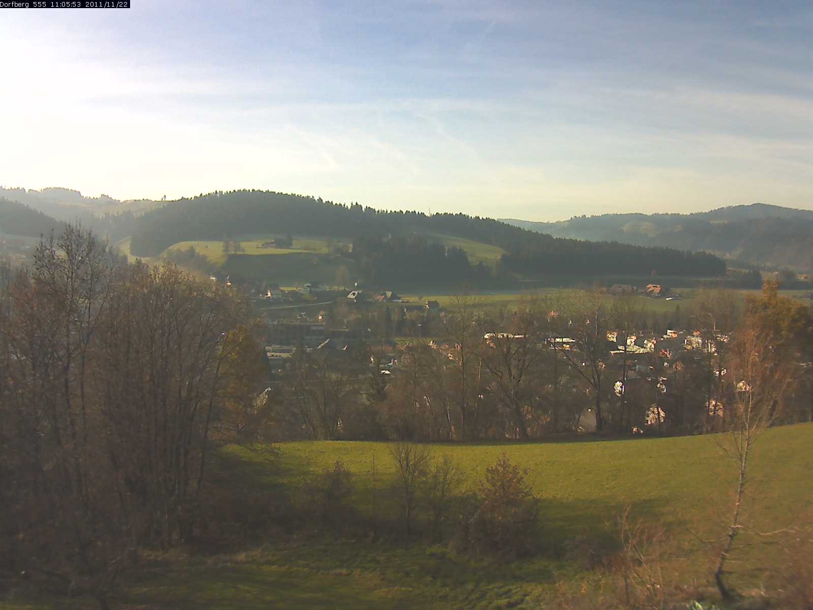 Webcam-Bild: Aussicht vom Dorfberg in Langnau 20111122-110600