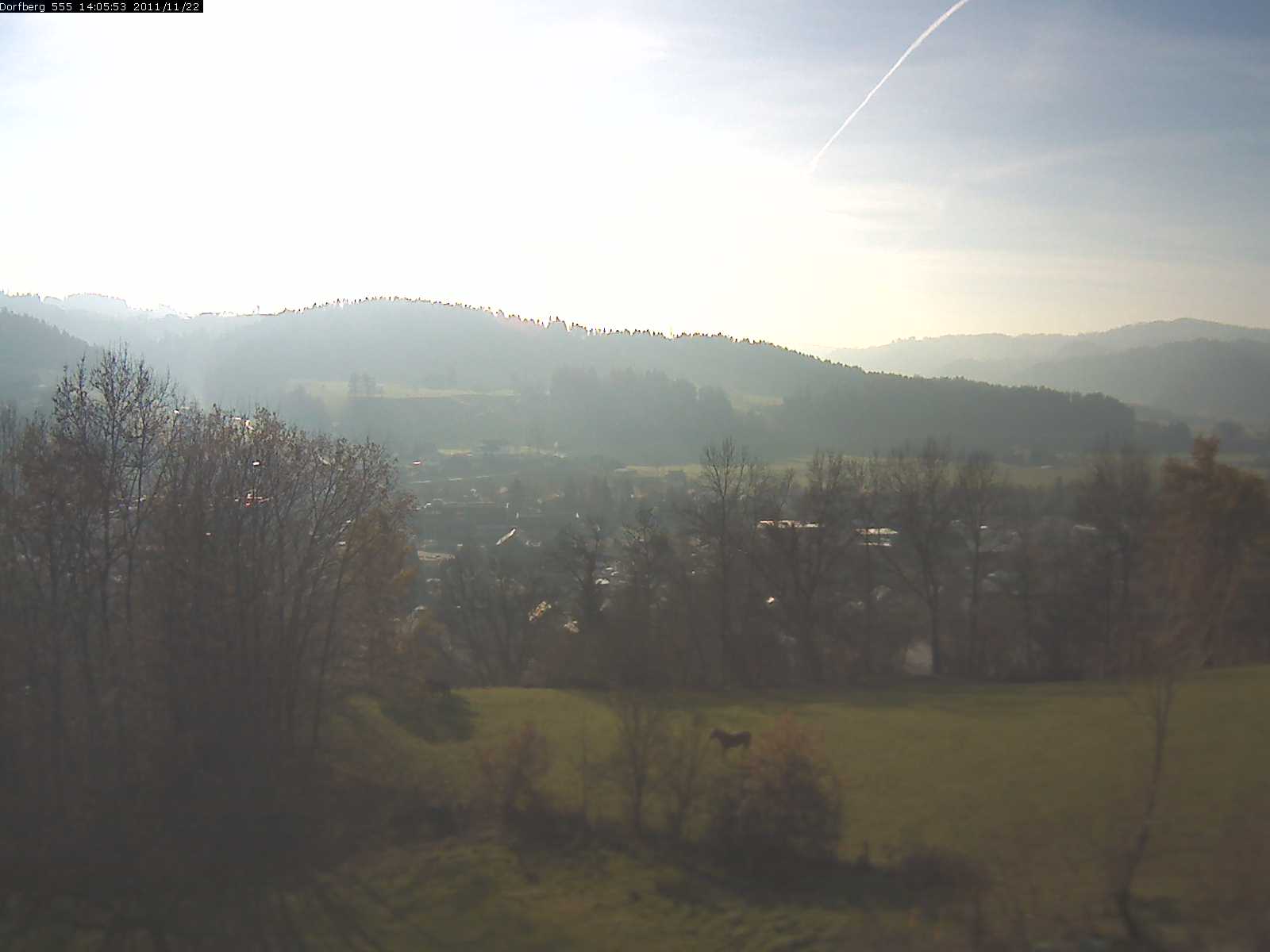 Webcam-Bild: Aussicht vom Dorfberg in Langnau 20111122-140600
