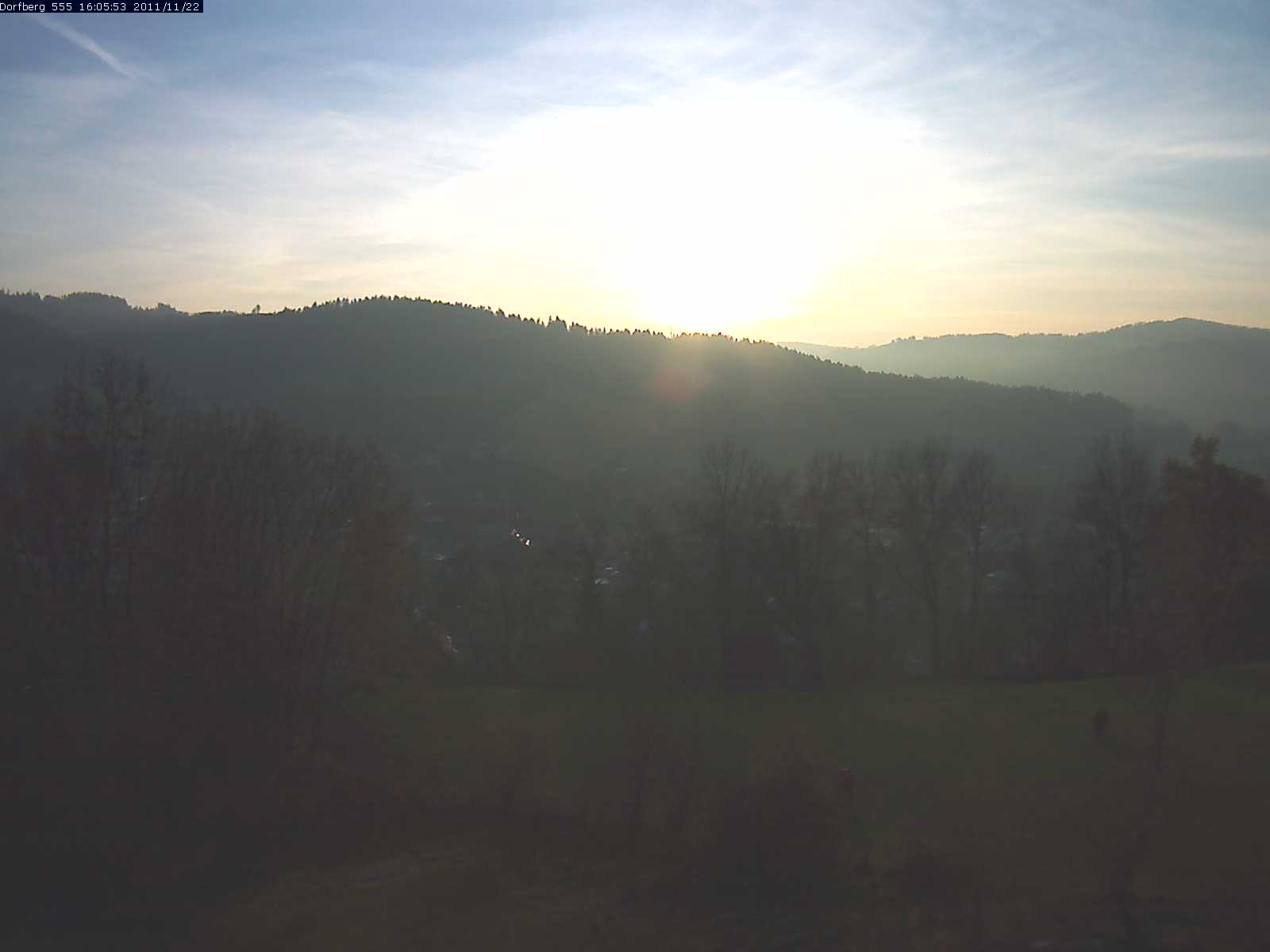 Webcam-Bild: Aussicht vom Dorfberg in Langnau 20111122-160600
