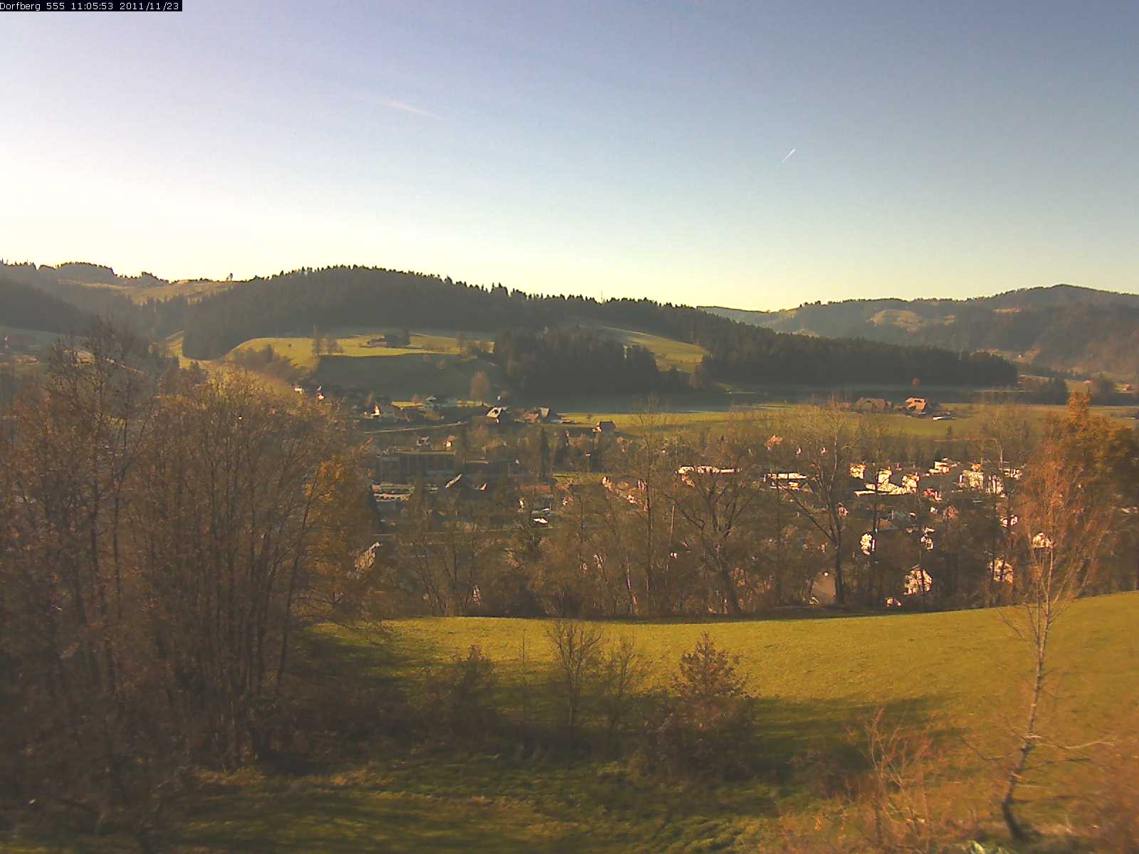 Webcam-Bild: Aussicht vom Dorfberg in Langnau 20111123-110600