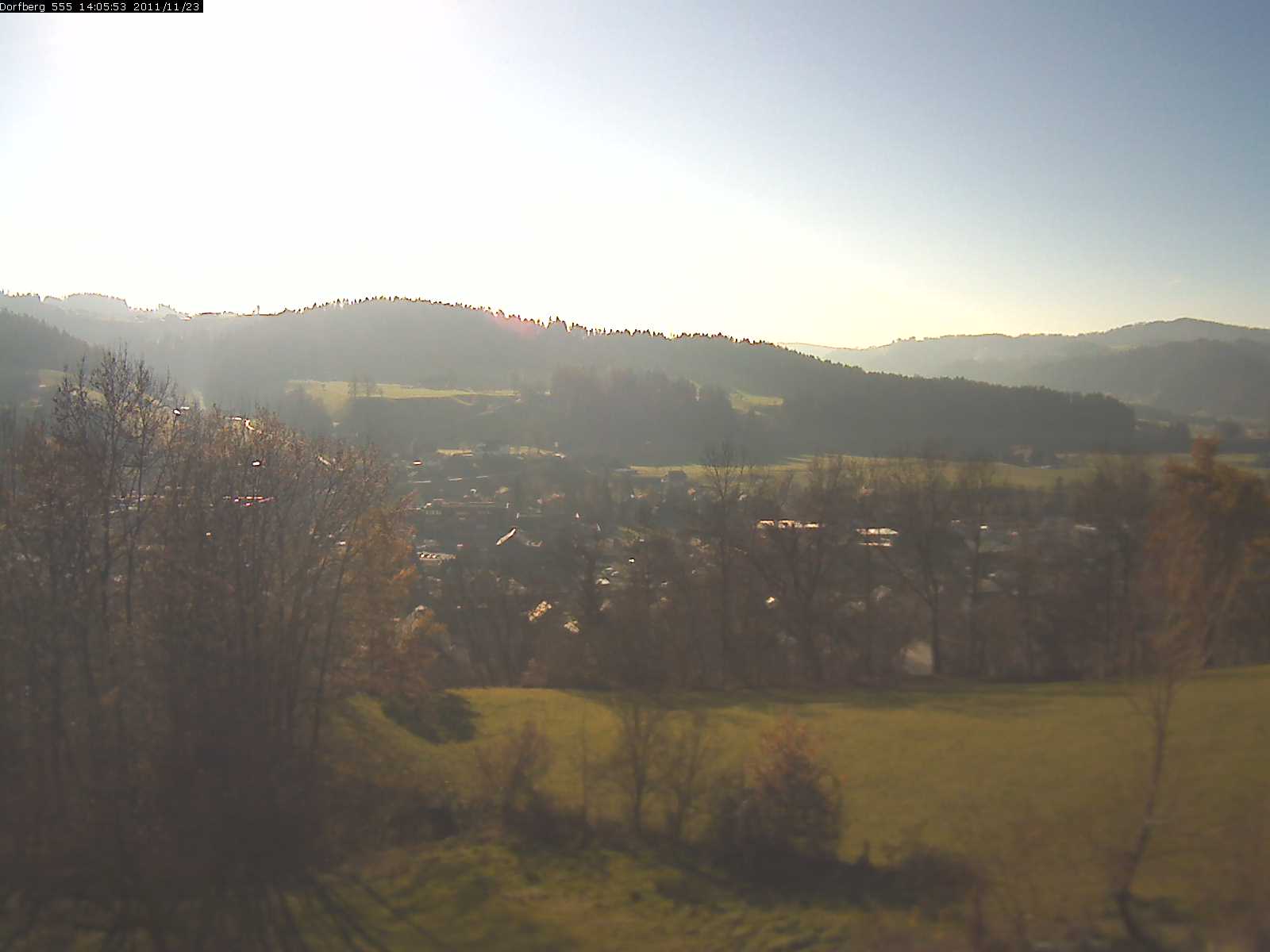Webcam-Bild: Aussicht vom Dorfberg in Langnau 20111123-140600