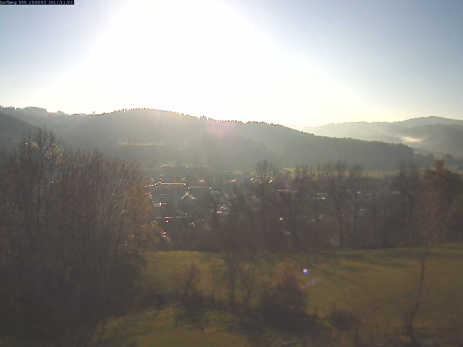 Webcam-Bild: Aussicht vom Dorfberg in Langnau 20111123-150600