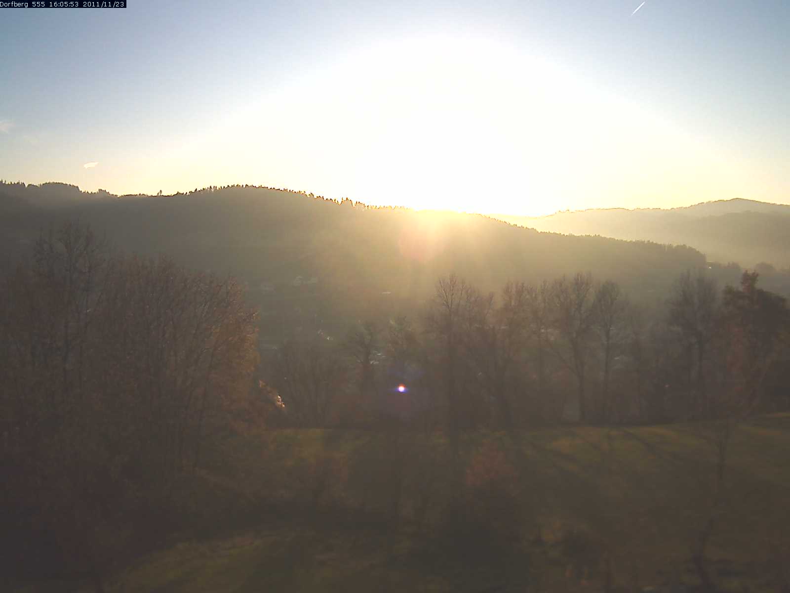 Webcam-Bild: Aussicht vom Dorfberg in Langnau 20111123-160600