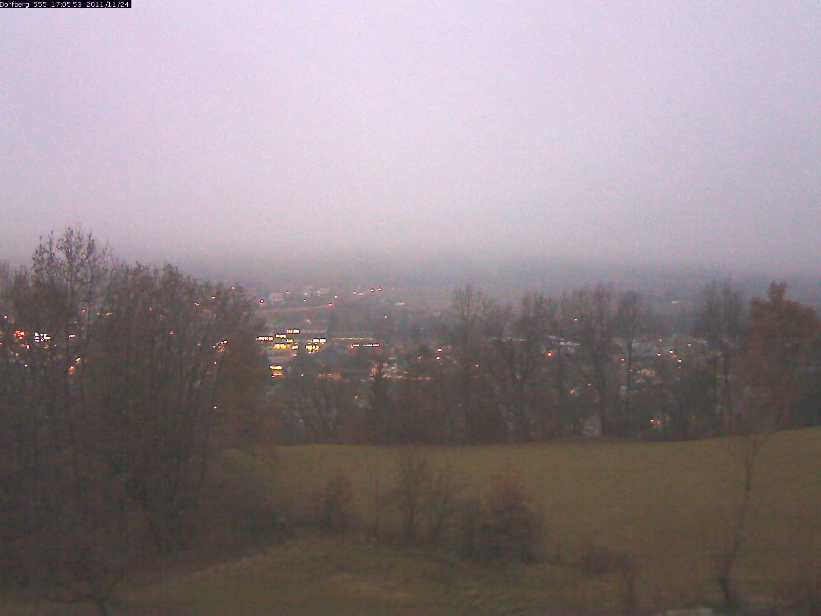 Webcam-Bild: Aussicht vom Dorfberg in Langnau 20111124-170600