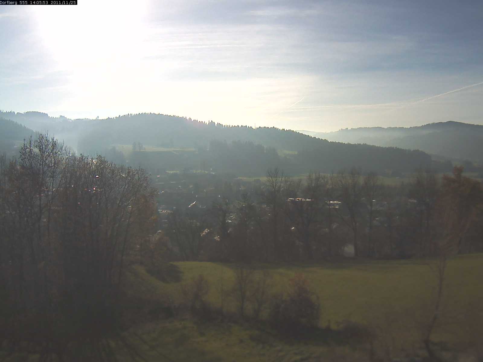 Webcam-Bild: Aussicht vom Dorfberg in Langnau 20111125-140600