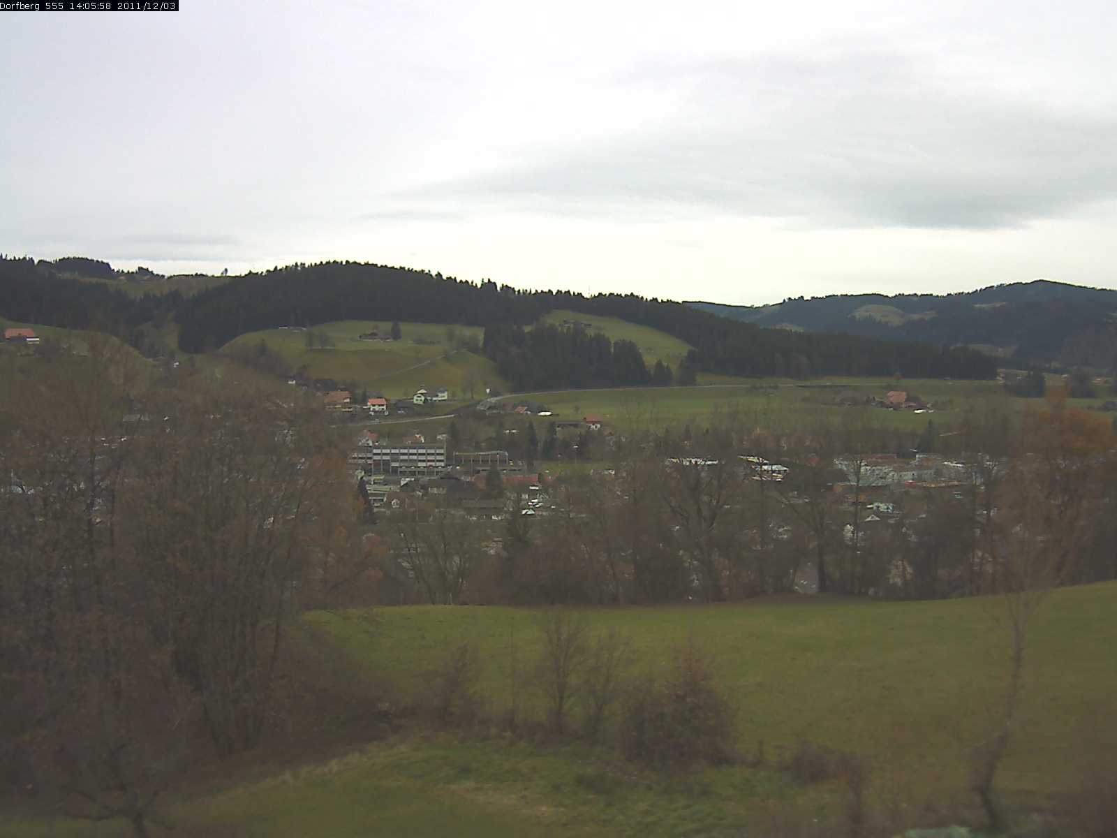 Webcam-Bild: Aussicht vom Dorfberg in Langnau 20111203-140600