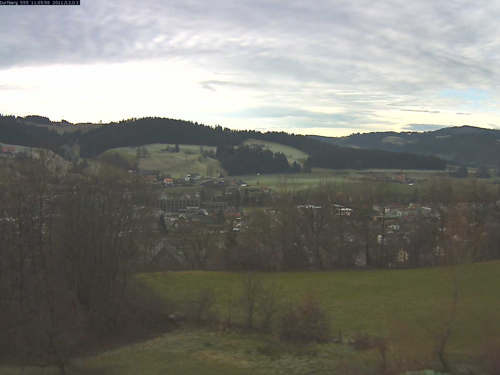 Webcam-Bild: Aussicht vom Dorfberg in Langnau 20111213-110600