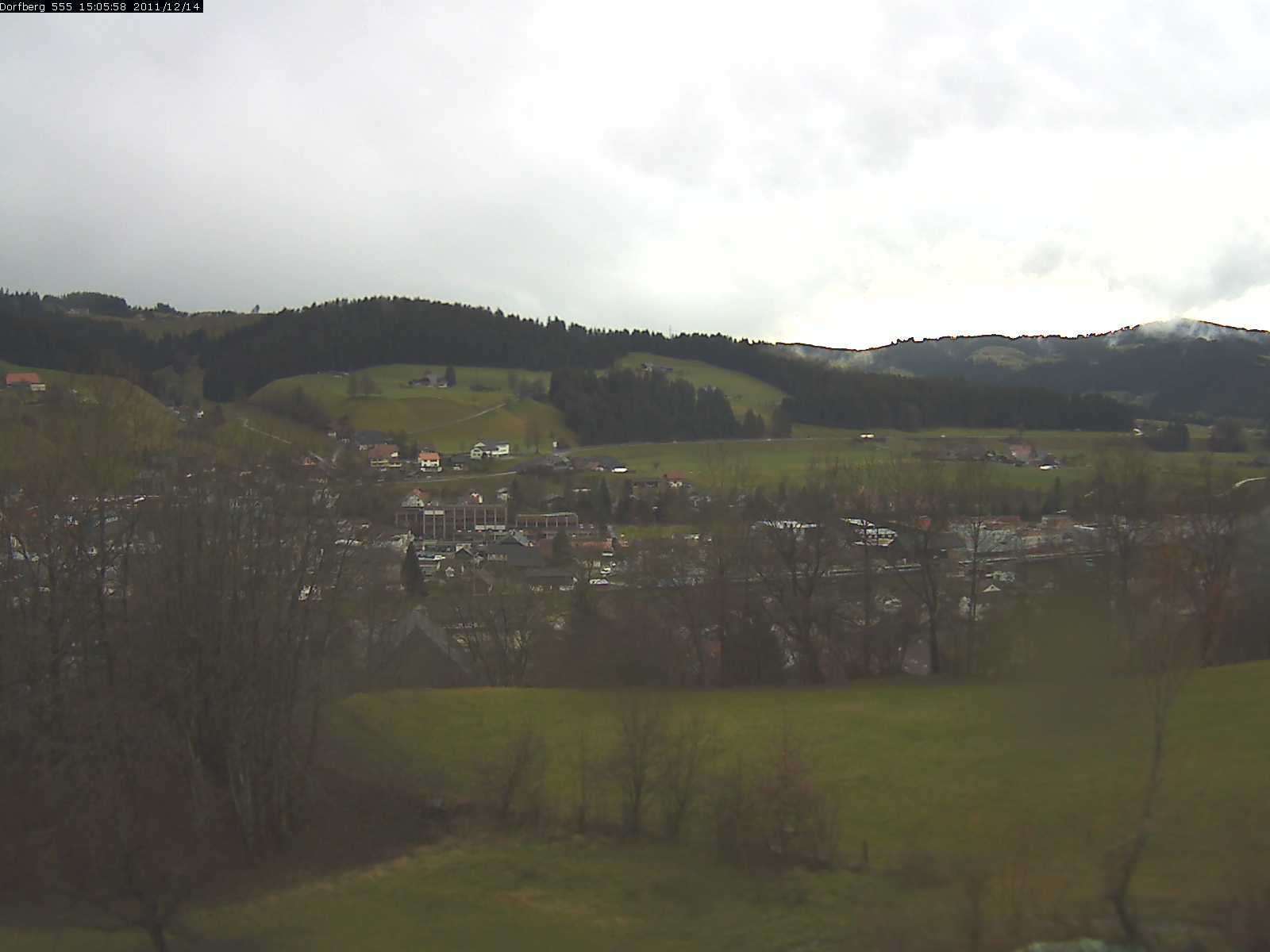 Webcam-Bild: Aussicht vom Dorfberg in Langnau 20111214-150600