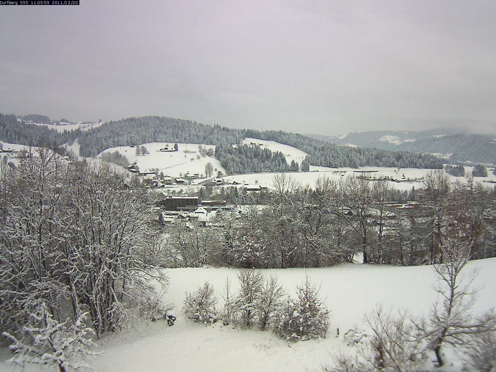 Webcam-Bild: Aussicht vom Dorfberg in Langnau 20111220-110600