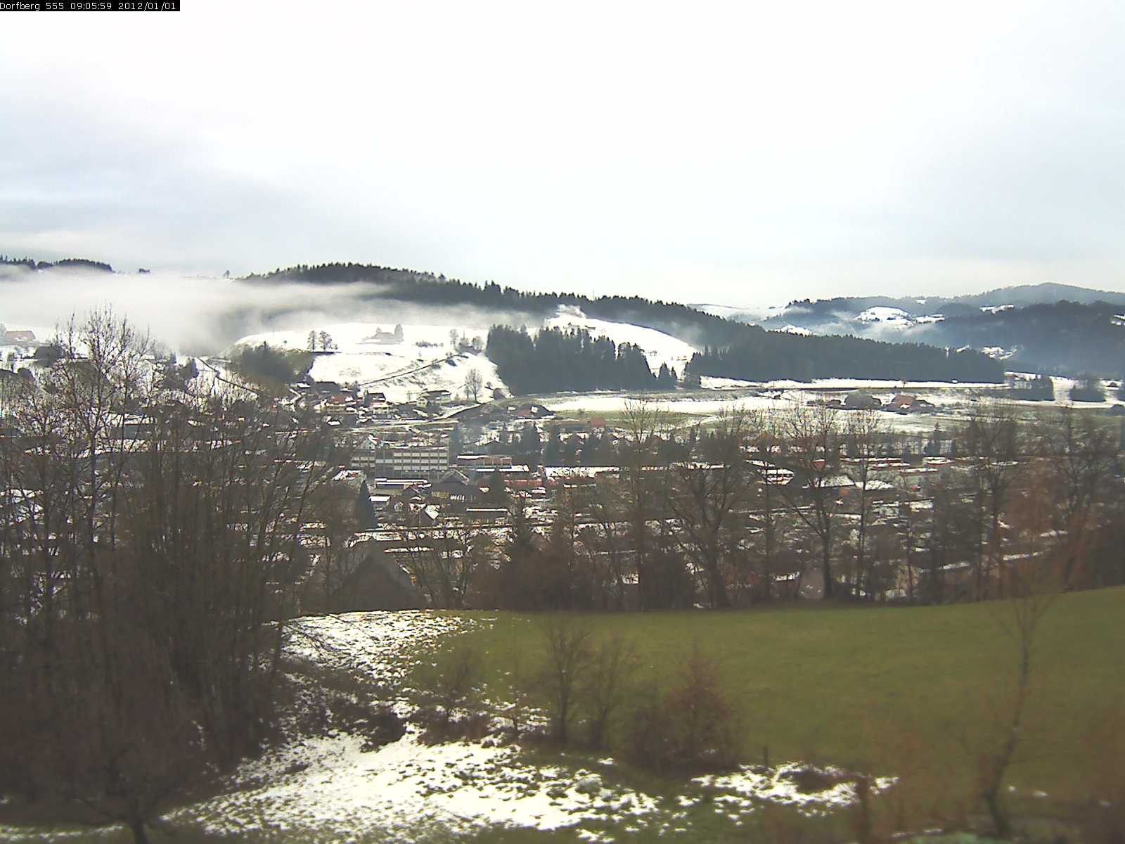 Webcam-Bild: Aussicht vom Dorfberg in Langnau 20120101-090600