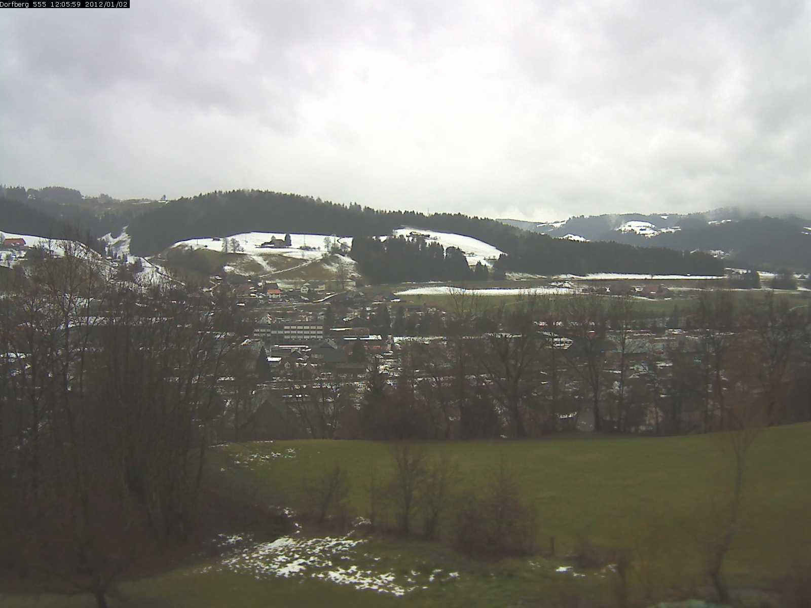 Webcam-Bild: Aussicht vom Dorfberg in Langnau 20120102-120600