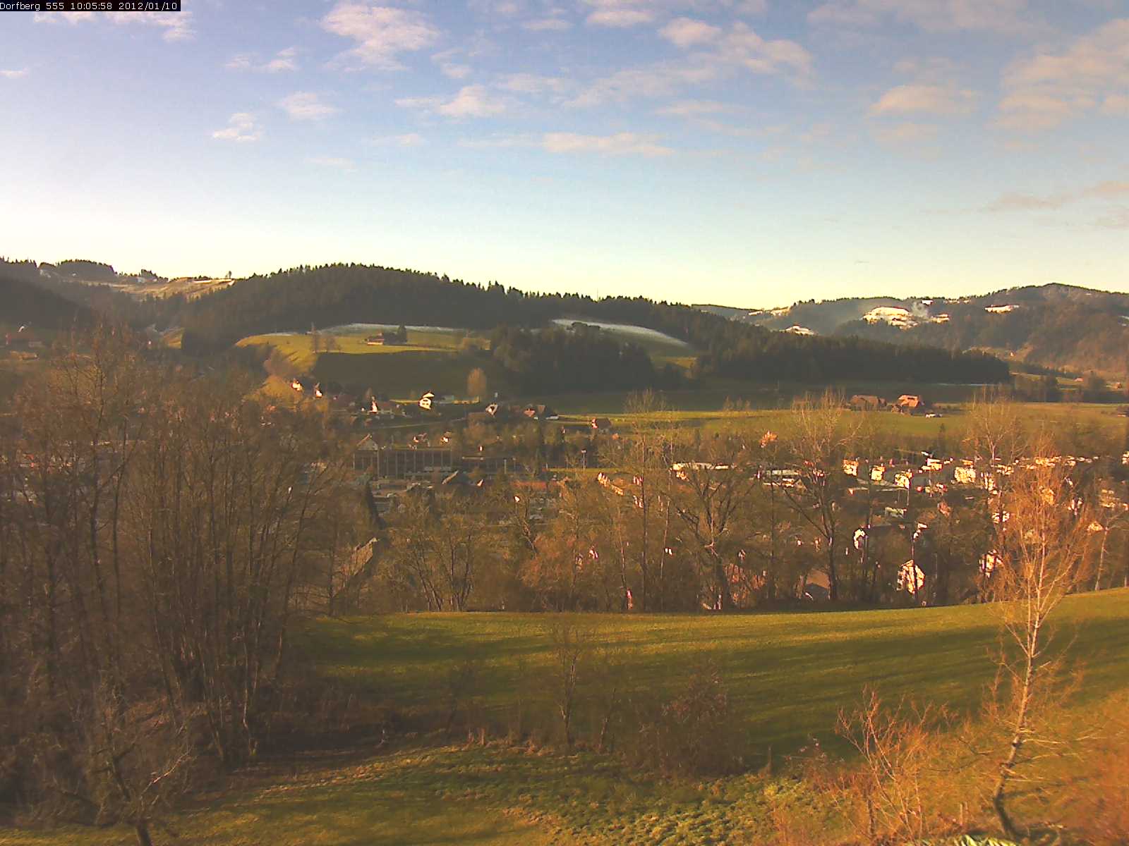 Webcam-Bild: Aussicht vom Dorfberg in Langnau 20120110-100600