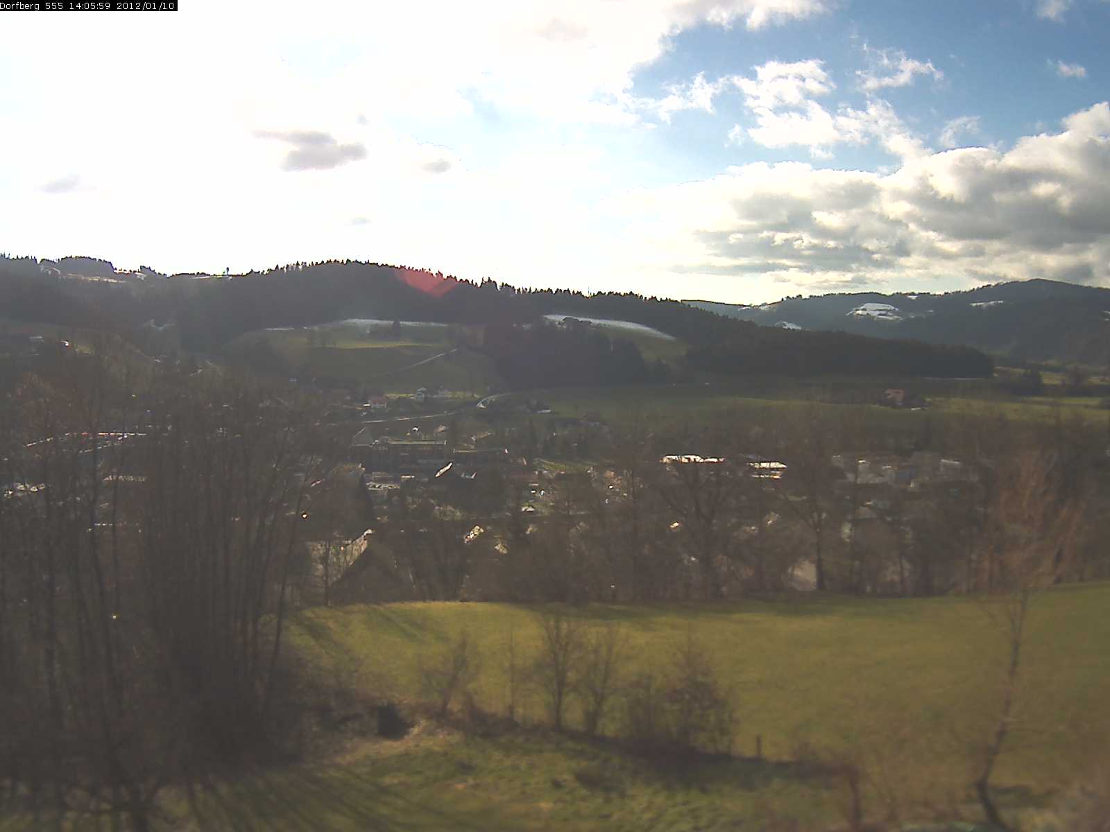 Webcam-Bild: Aussicht vom Dorfberg in Langnau 20120110-140600