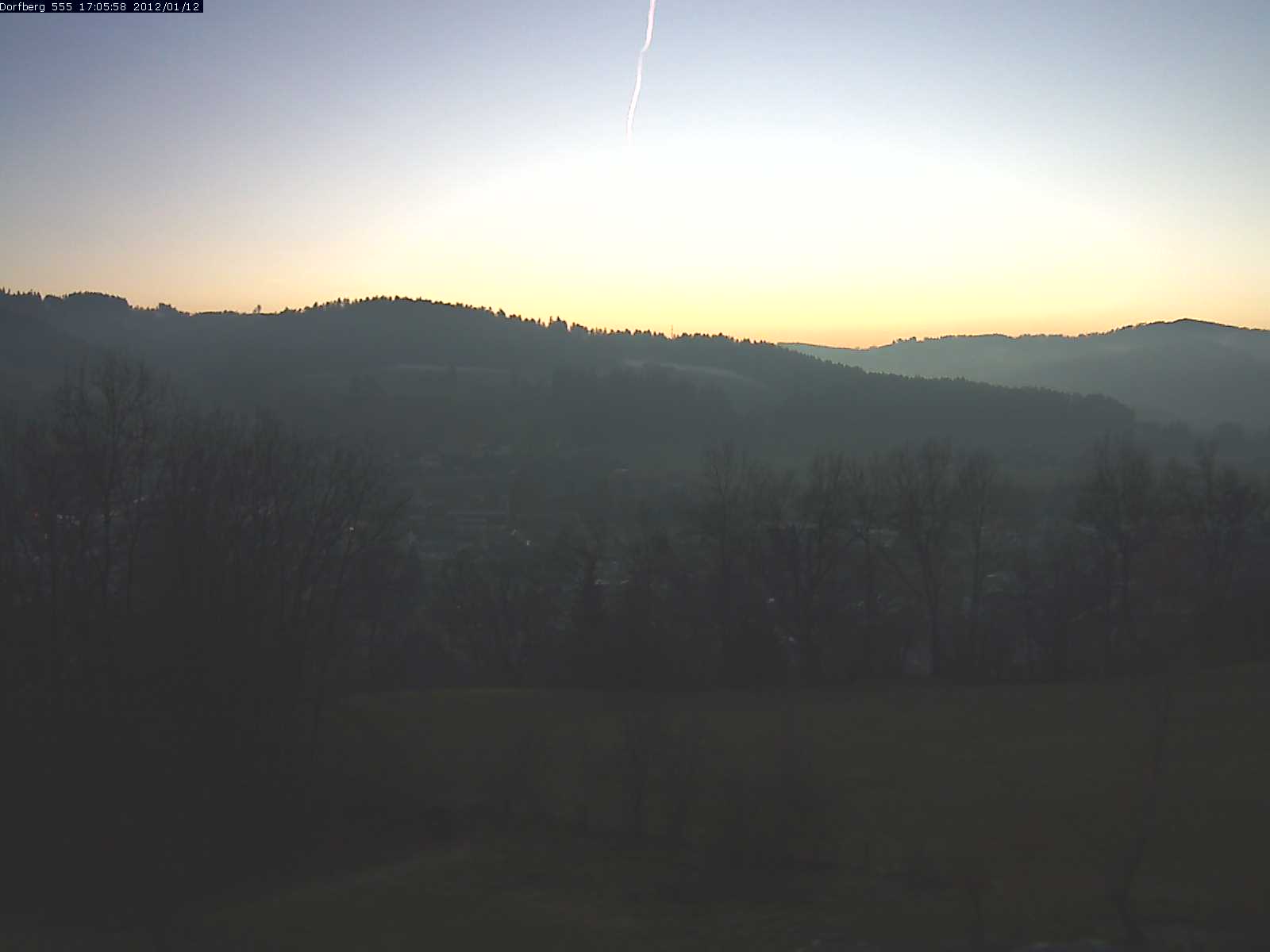 Webcam-Bild: Aussicht vom Dorfberg in Langnau 20120112-170600