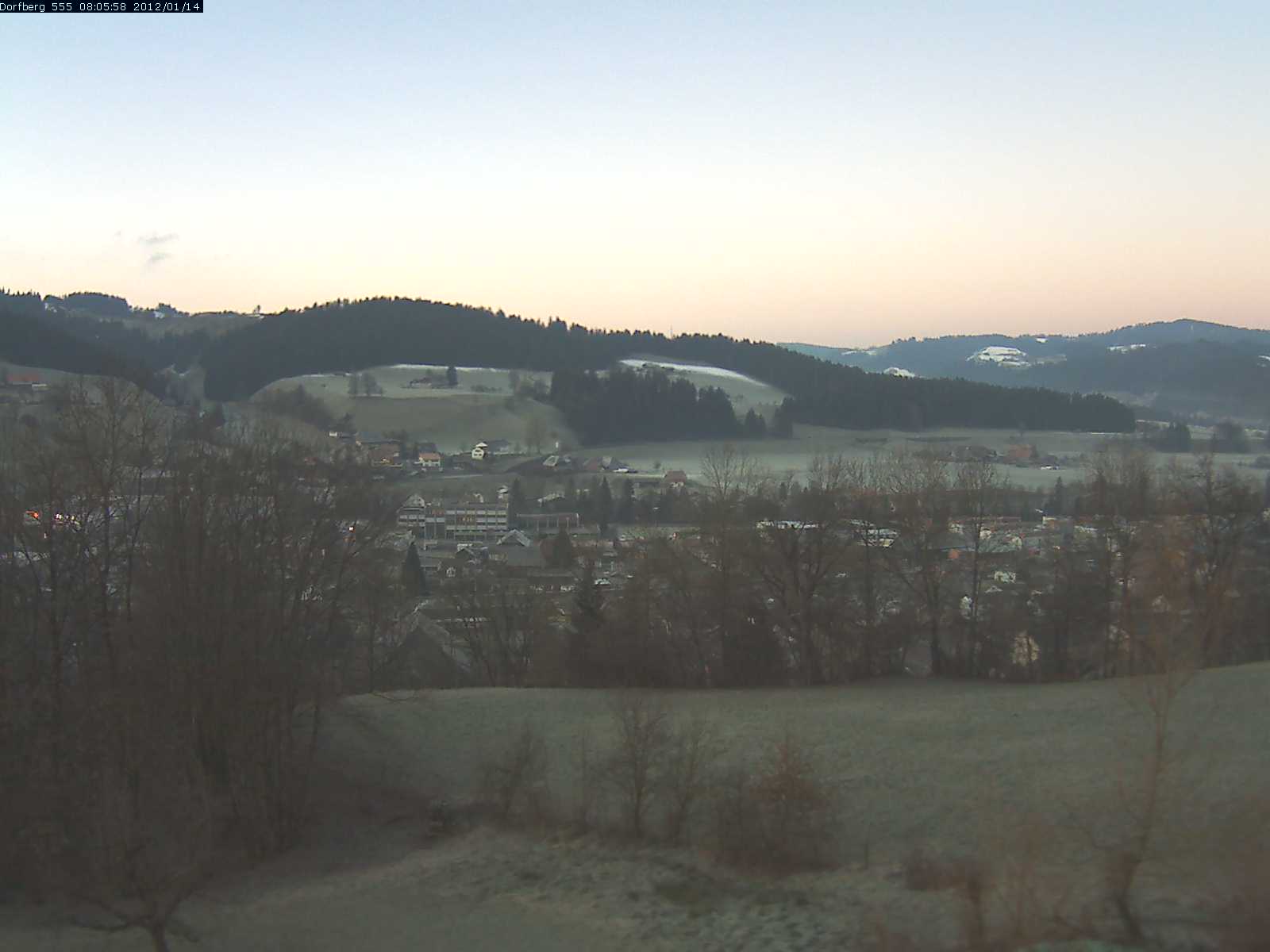 Webcam-Bild: Aussicht vom Dorfberg in Langnau 20120114-080600