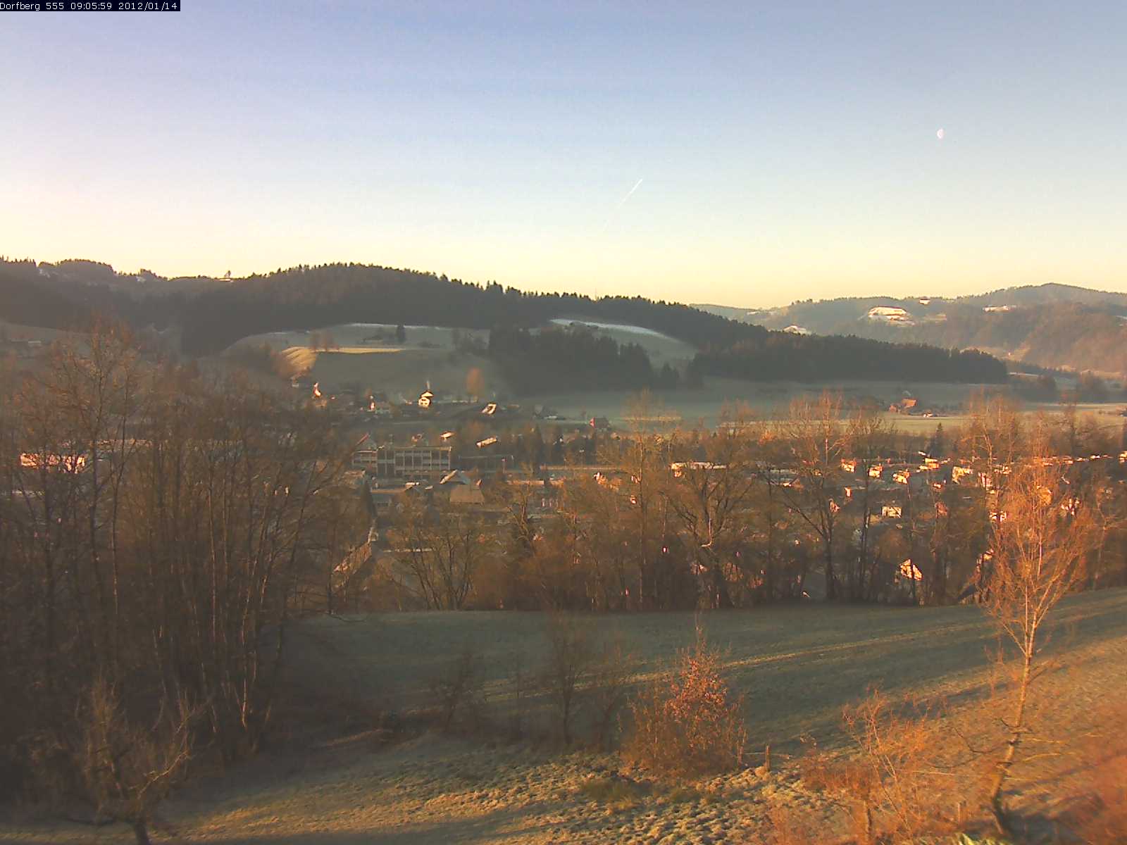 Webcam-Bild: Aussicht vom Dorfberg in Langnau 20120114-090600